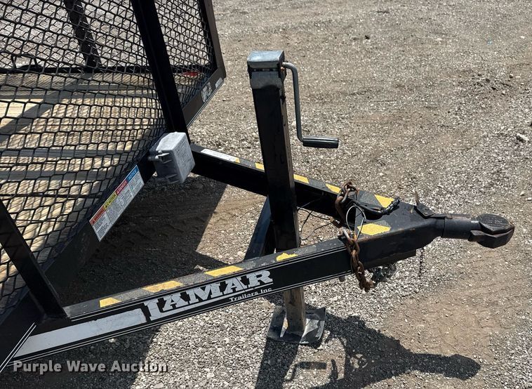 image for item EG6000 2014 Lamar equipment trailer