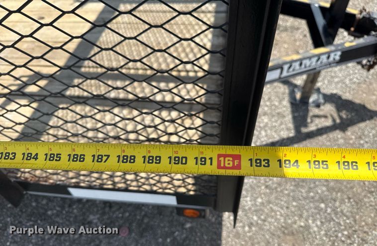 image for item EG6000 2014 Lamar equipment trailer