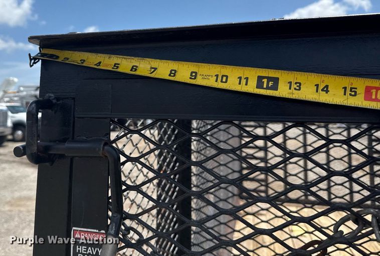 image for item EG6000 2014 Lamar equipment trailer