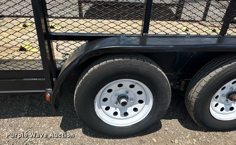 image for item EG6000 2014 Lamar equipment trailer