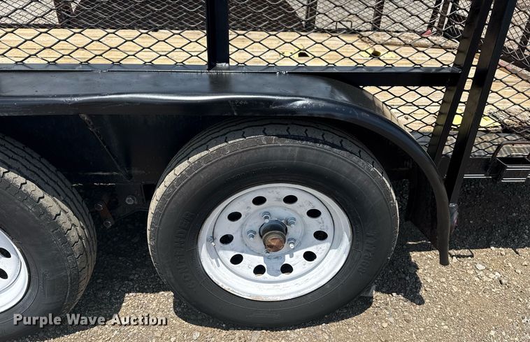 image for item EG6000 2014 Lamar equipment trailer