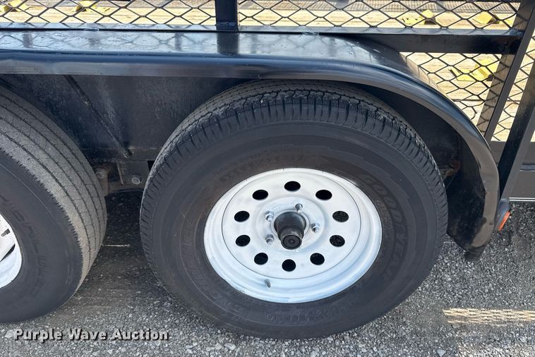 image for item EG6000 2014 Lamar equipment trailer