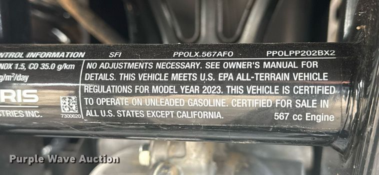 image for item EG6003 2023 Polaris Sportsman 570 ATV