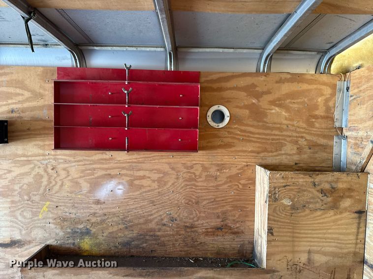 image for item EG6018 2014 Wells Cargo enclosed cargo trailer