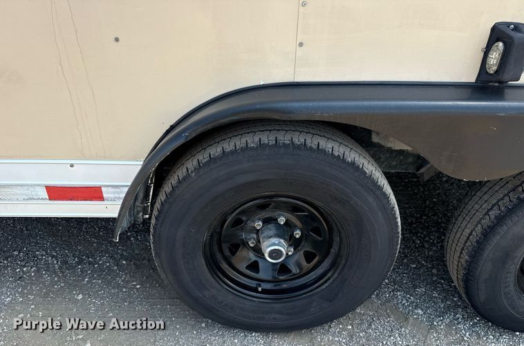 image for item EG6018 2014 Wells Cargo enclosed cargo trailer