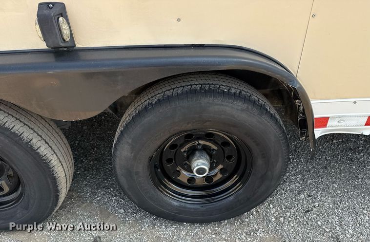 image for item EG6018 2014 Wells Cargo enclosed cargo trailer