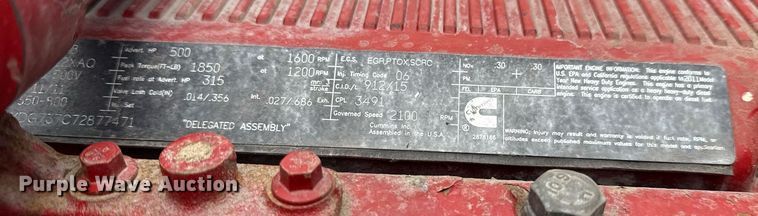 image for item EG6042 2012 Peterbilt 388 flatbed truck