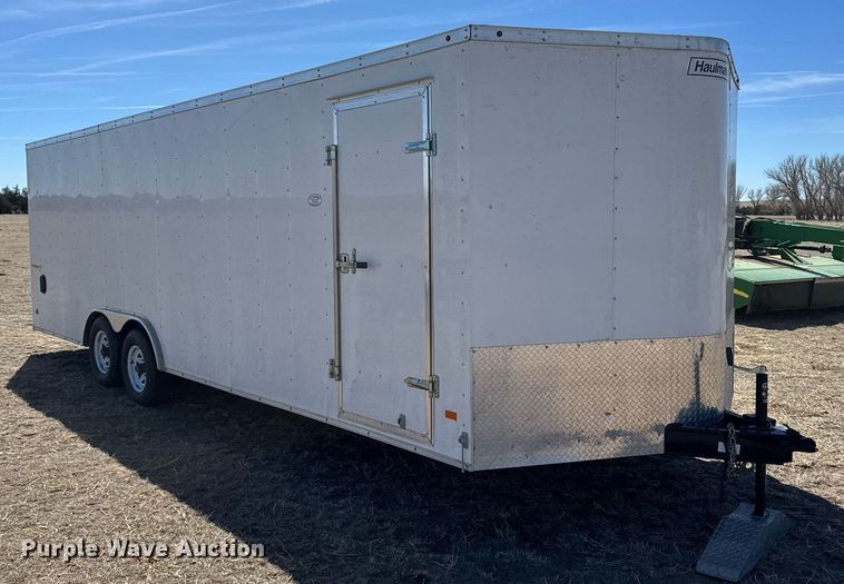 image for item EG6201 2016 Haulmark PPT85X24WT3 enclosed cargo trailer
