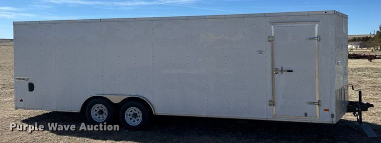 image for item EG6201 2016 Haulmark PPT85X24WT3 enclosed cargo trailer