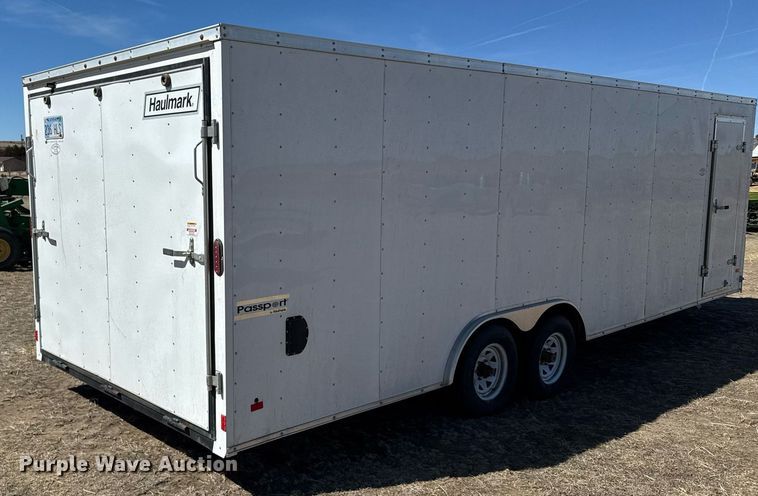 image for item EG6201 2016 Haulmark PPT85X24WT3 enclosed cargo trailer