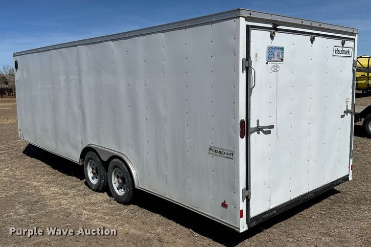 image for item EG6201 2016 Haulmark PPT85X24WT3 enclosed cargo trailer
