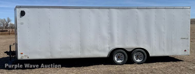 image for item EG6201 2016 Haulmark PPT85X24WT3 enclosed cargo trailer