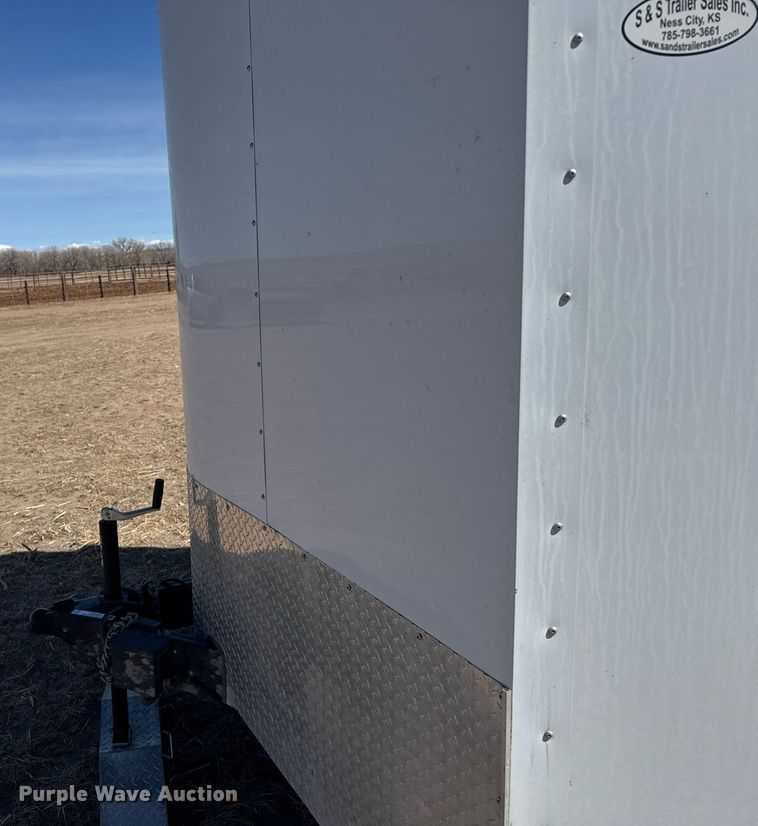 image for item EG6201 2016 Haulmark PPT85X24WT3 enclosed cargo trailer