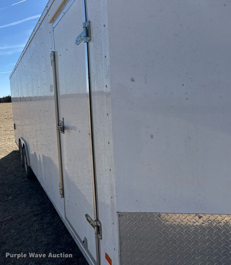 image for item EG6201 2016 Haulmark PPT85X24WT3 enclosed cargo trailer