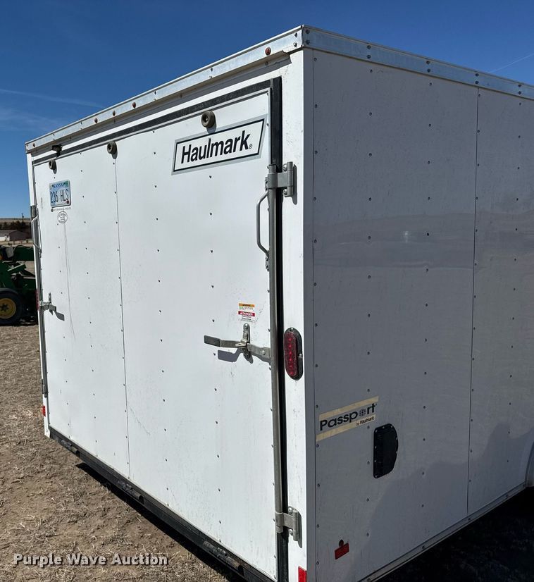 image for item EG6201 2016 Haulmark PPT85X24WT3 enclosed cargo trailer