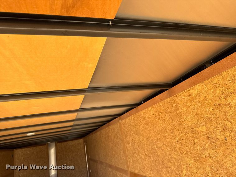 image for item EG6201 2016 Haulmark PPT85X24WT3 enclosed cargo trailer