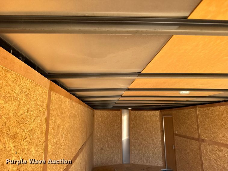 image for item EG6201 2016 Haulmark PPT85X24WT3 enclosed cargo trailer