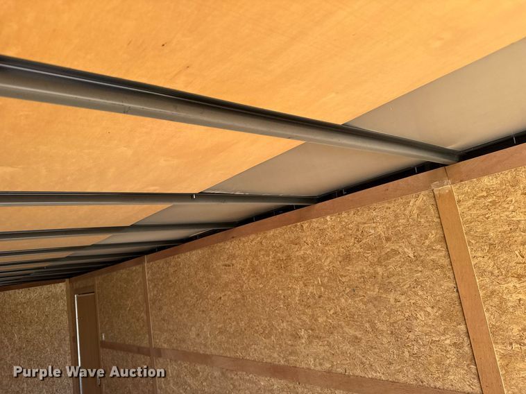 image for item EG6201 2016 Haulmark PPT85X24WT3 enclosed cargo trailer