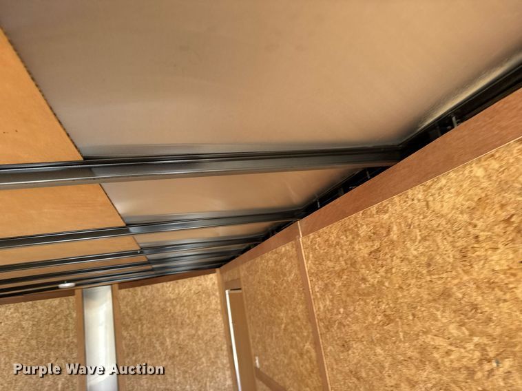 image for item EG6201 2016 Haulmark PPT85X24WT3 enclosed cargo trailer