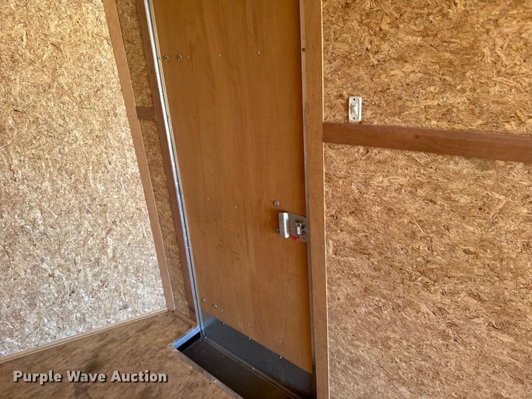 image for item EG6201 2016 Haulmark PPT85X24WT3 enclosed cargo trailer