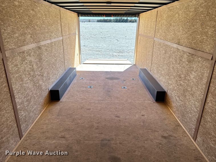 image for item EG6201 2016 Haulmark PPT85X24WT3 enclosed cargo trailer