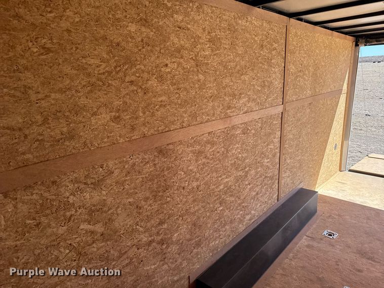 image for item EG6201 2016 Haulmark PPT85X24WT3 enclosed cargo trailer