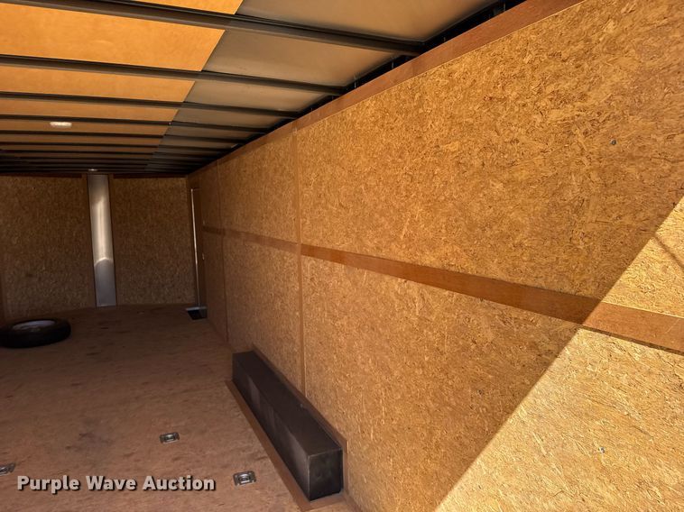 image for item EG6201 2016 Haulmark PPT85X24WT3 enclosed cargo trailer