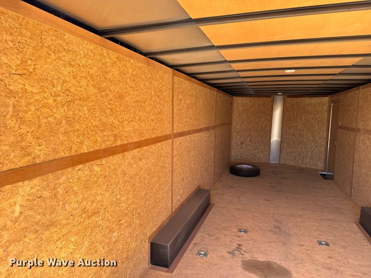 image for item EG6201 2016 Haulmark PPT85X24WT3 enclosed cargo trailer