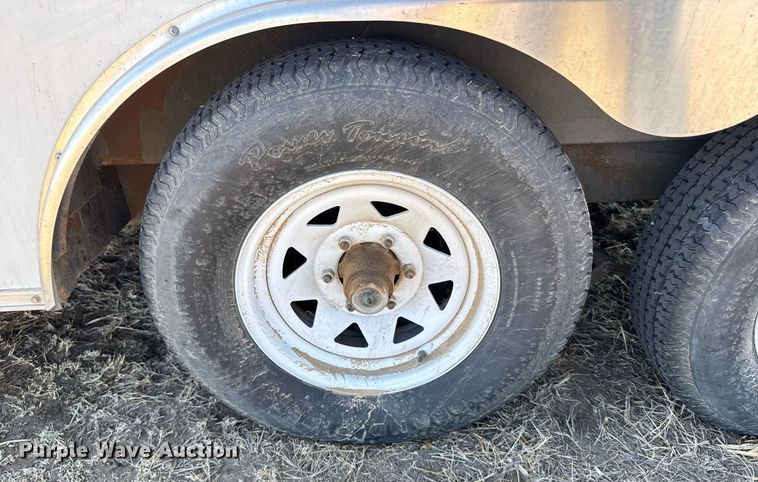 image for item EG6201 2016 Haulmark PPT85X24WT3 enclosed cargo trailer