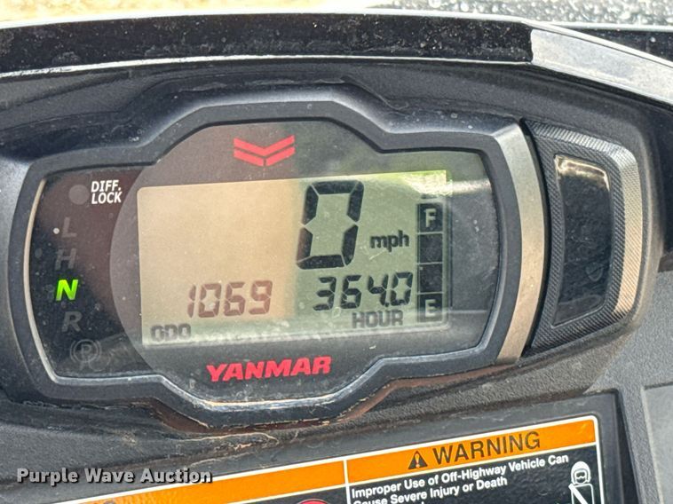 image for item EJ4684 2022 Yanmar YU700G utility vehicle