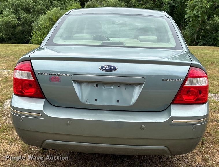 image for item EJ7631 2006 Ford Five Hundred Limited 