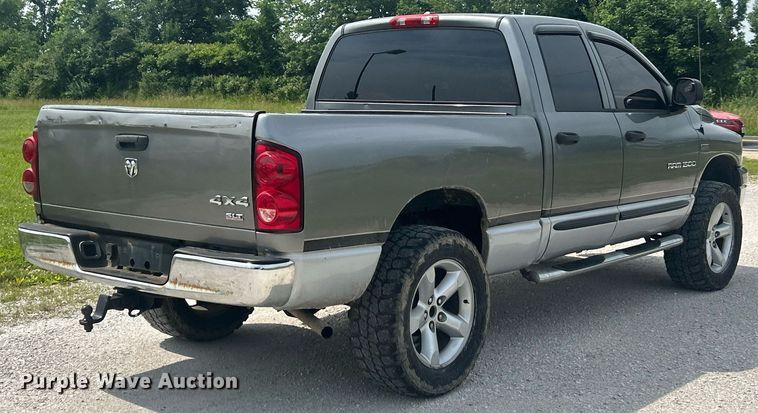 image for item EK8220 2007 Dodge Ram 1500 Quad Cab pickup truck