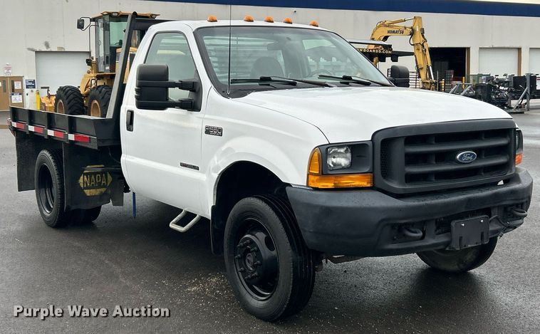 image for item EK8381 2000 Ford F550 Super Duty flatbed truck