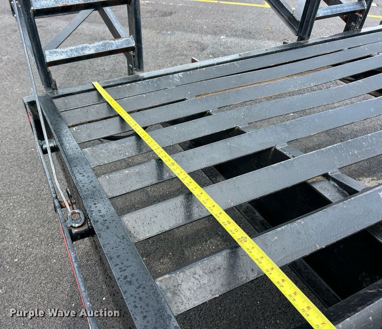 image for item EK8383 1996 L&S Trailers equipment trailer