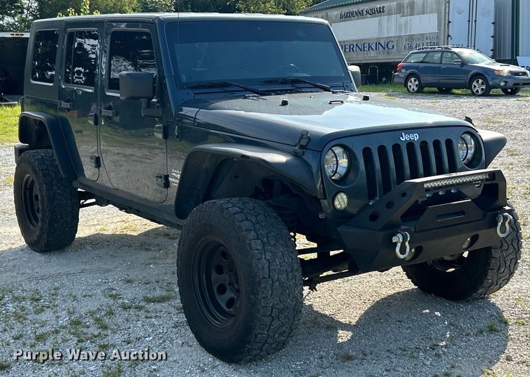 image for item EK8411 2008 Jeep Wrangler Sahara SUV