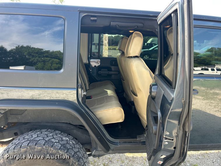 image for item EK8411 2008 Jeep Wrangler Sahara SUV