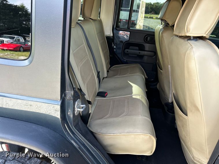 image for item EK8411 2008 Jeep Wrangler Sahara SUV