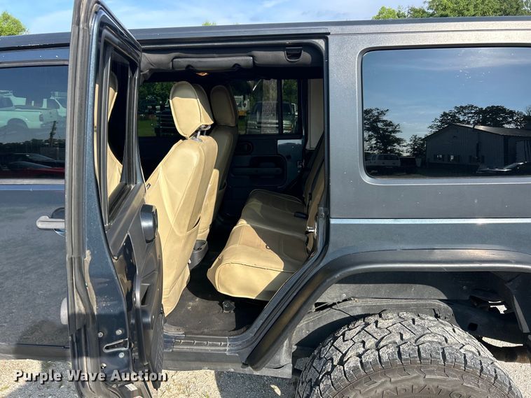 image for item EK8411 2008 Jeep Wrangler Sahara SUV