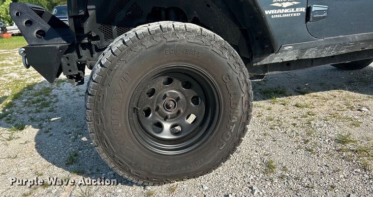 image for item EK8411 2008 Jeep Wrangler Sahara SUV