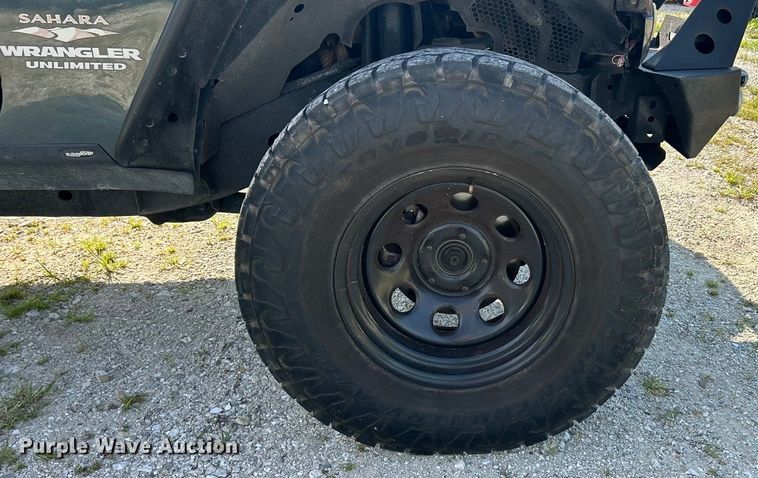 image for item EK8411 2008 Jeep Wrangler Sahara SUV