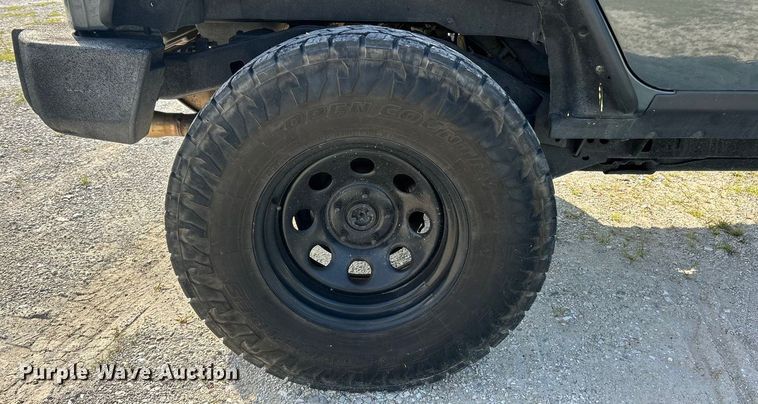 image for item EK8411 2008 Jeep Wrangler Sahara SUV