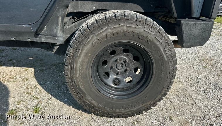 image for item EK8411 2008 Jeep Wrangler Sahara SUV