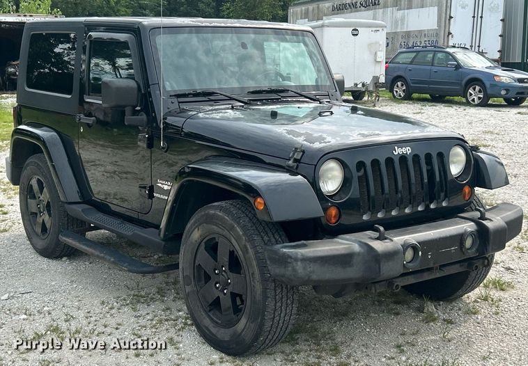 image for item EK8412 2008 Jeep Wrangler Sahara SUV