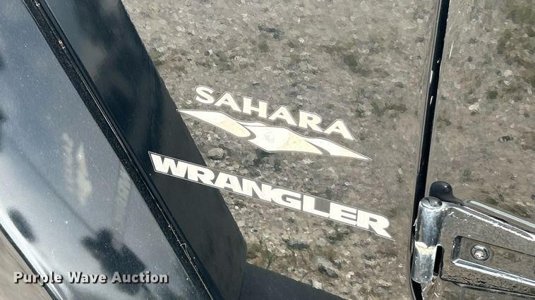 image for item EK8412 2008 Jeep Wrangler Sahara SUV