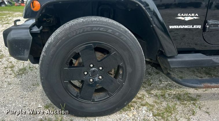 image for item EK8412 2008 Jeep Wrangler Sahara SUV