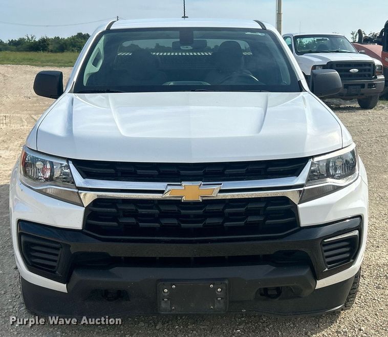 image for item EK8419 2021 Chevrolet Colorado Ext. Cab pickup truck