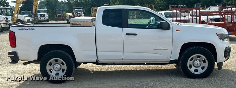 image for item EK8419 2021 Chevrolet Colorado Ext. Cab pickup truck