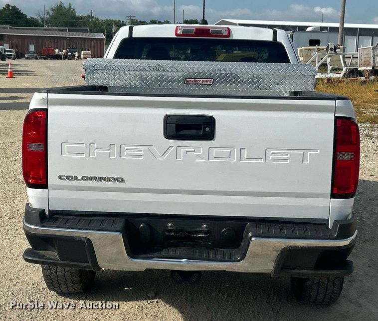 image for item EK8419 2021 Chevrolet Colorado Ext. Cab pickup truck