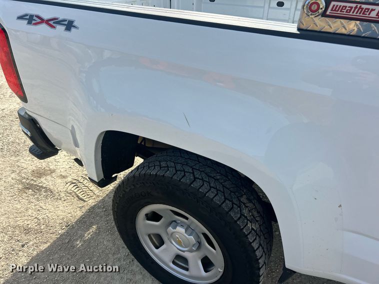 image for item EK8419 2021 Chevrolet Colorado Ext. Cab pickup truck
