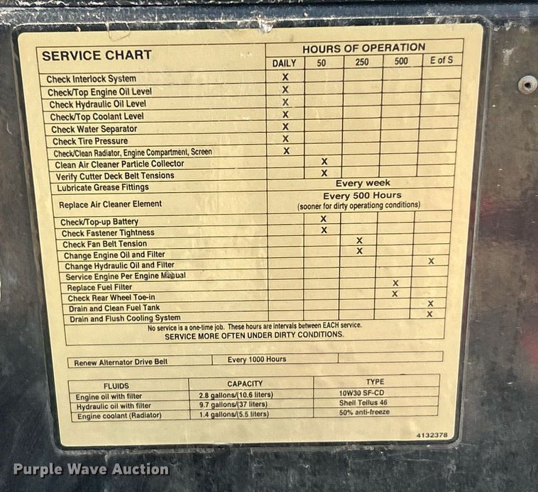 image for item EK8421 Jacobsen HR6010 lawn mower